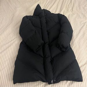Wilfred Black Puffer Jacket
